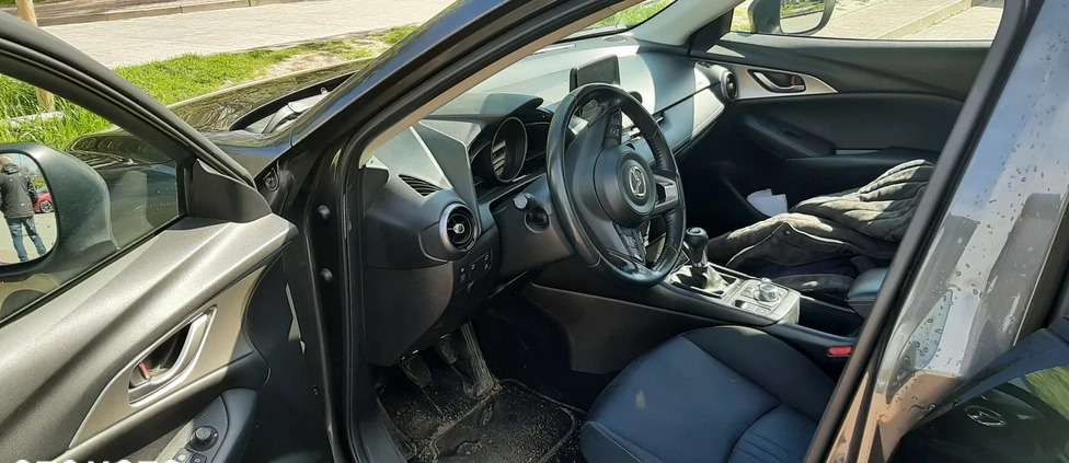 Mazda CX-3 cena 70000 przebieg: 131000, rok produkcji 2019 z Gdańsk małe 106